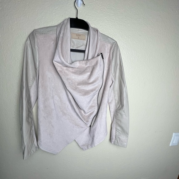 Blanc Nyc faux leather and suede jacket - Picture 9 of 13